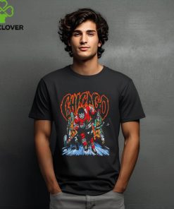 Chicago Blackhawks hockey skeletons shirt 1 Chicago Blackhawks hockey skeletons shirt