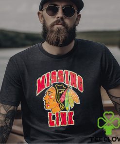 Chicago Blackhawks missing link shirt