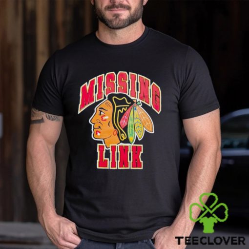 Chicago Blackhawks missing link shirt