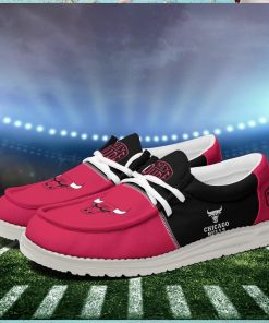 Chicago Bulls 2024 Personalized Hey Dude Shoes