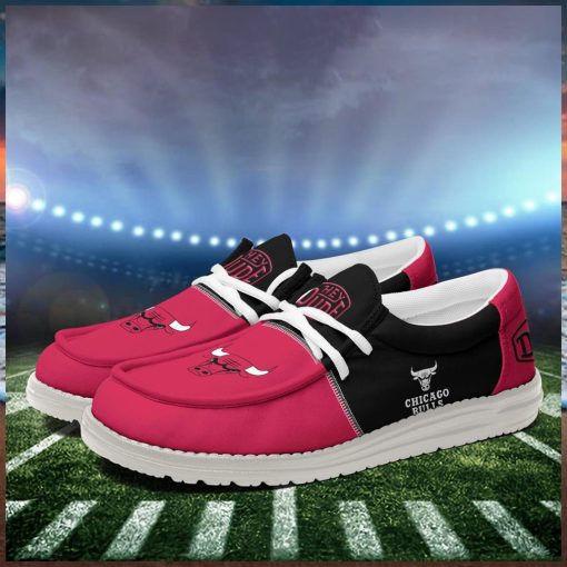 Chicago Bulls 2024 Personalized Hey Dude Shoes