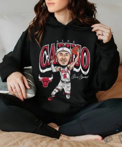 Chicago Bulls Alex Caruso cartoon signature hoodie, sweater, longsleeve, shirt v-neck, t-shirt