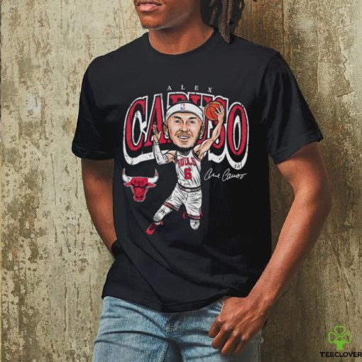 Chicago Bulls Alex Caruso cartoon signature hoodie, sweater, longsleeve, shirt v-neck, t-shirt