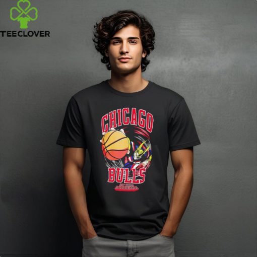 Chicago Bulls And My Hero Academia All Might Smash T Shirt
