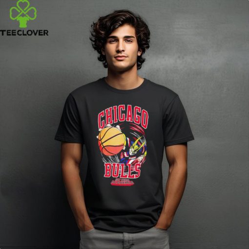 Chicago Bulls And My Hero Academia All Might Smash T Shirt