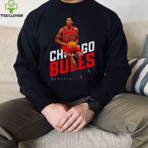 Chicago Bulls Basketball Red Art Scottie Pippen hoodie, sweater, longsleeve, shirt v-neck, t-shirt