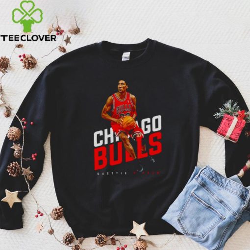 Chicago Bulls Basketball Red Art Scottie Pippen hoodie, sweater, longsleeve, shirt v-neck, t-shirt