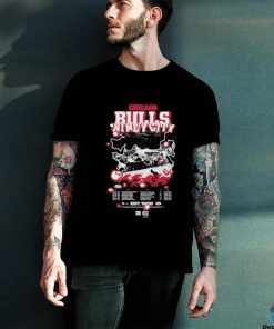 Chicago Bulls Bleacher Report x Mitchell and Ness Unisex World Tour T Shirt