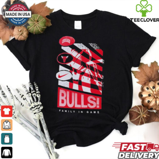Chicago Bulls Family In Game Nike NBA T Shirts