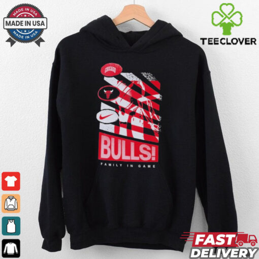 Chicago Bulls Family In Game Nike NBA T Shirts