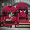Chicago Cubs Grinch Christmas Ugly Sweater