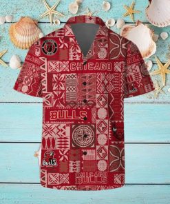 Chicago Bulls Hawaii Set Summer Pattern 3D Hawaiian Shirt And Shorts