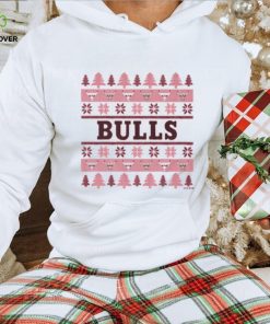 Chicago Bulls Holiday Christmas Tree T Shirt