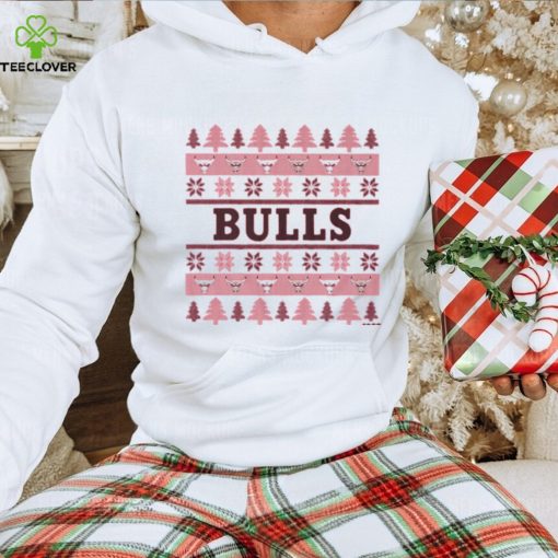 Chicago Bulls Holiday Christmas Tree T Shirt