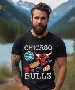Chicago Bulls NBA x MARKET Unisex Claymation T Shirt
