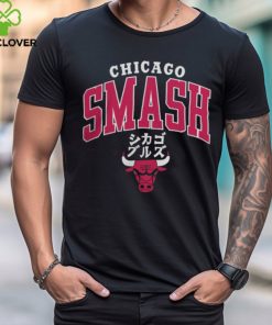 Chicago Bulls NBA x My Hero Academia All Might Smash T Shirt
