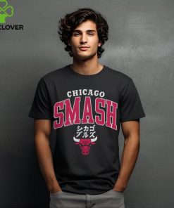 Chicago Bulls NBA x My Hero Academia All Might Smash T Shirt