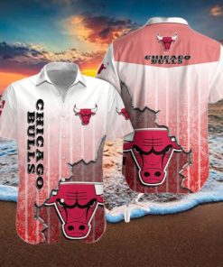Chicago Bulls Red Hawaiian Shirt Style Gift
