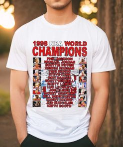 Chicago Bulls all players 1998 NBA World Champions graphic hoodie, sweater, longsleeve, shirt v-neck, t-shirt