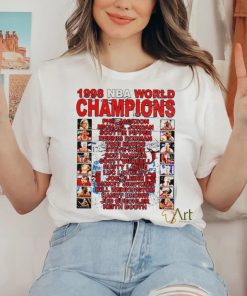 Chicago Bulls all players 1998 NBA World Champions graphic hoodie, sweater, longsleeve, shirt v-neck, t-shirt