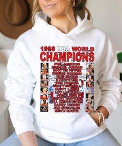 Chicago Bulls all players 1998 NBA World Champions graphic hoodie, sweater, longsleeve, shirt v-neck, t-shirt