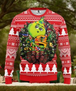 Chicago Cubs 12 Grinch Xmas Day Christmas Ugly Sweater