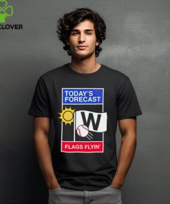 Chicago Cubs Baseball today’s forecast flags flyin’ shirt 1 Chicago Cubs Baseball today’s forecast flags flyin’ shirt