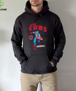 Chicago Cubs Captain America Marvel retro shirt