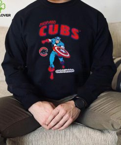 Chicago Cubs Captain America Marvel retro hoodie, sweater, longsleeve, shirt v-neck, t-shirt