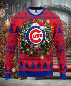 Chicago Cubs Christmas Ugly Sweater