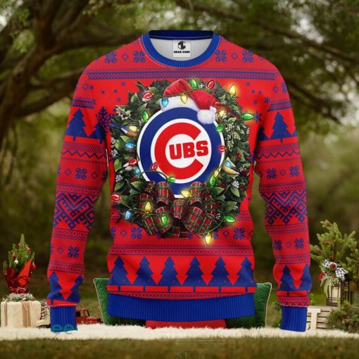 Chicago Cubs Christmas Ugly Sweater