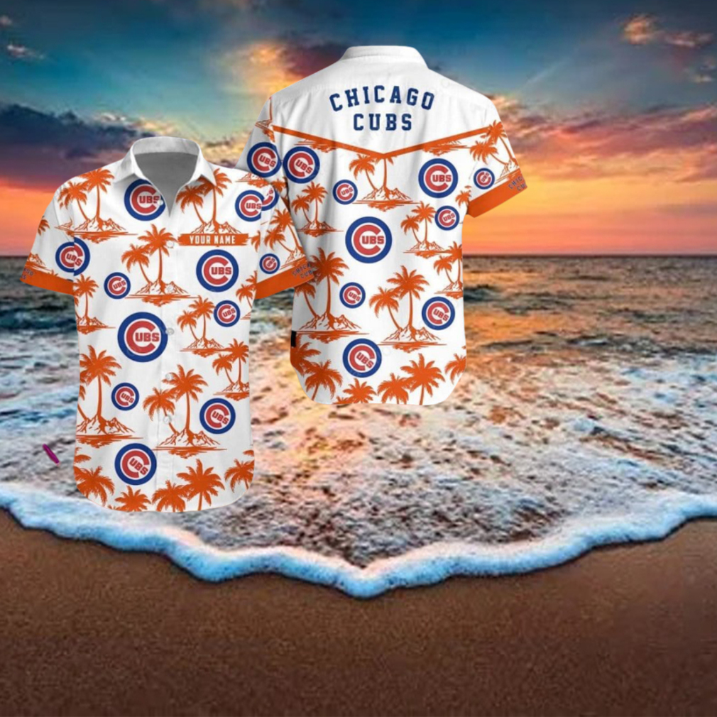 Chicago Cubs Coconut Pattern White Hawaiian Shirt 3D Printed Men Women Hawaii Shirt Chicago Cubs Coconut Pattern White Hawaiian Shirt 3D Printed Men Women Hawaii Shirt