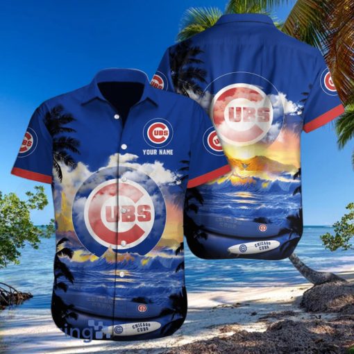 Chicago Cubs Custom Name Hawaiian Shirt Best Gift For Men And Women