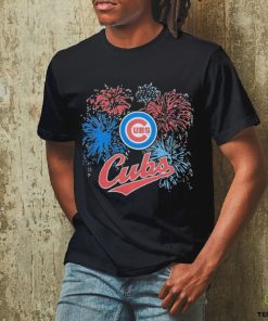 Chicago Cubs Fireworks 4th of July shirt