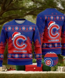 Chicago Cubs Funny Christmas Ugly Sweater