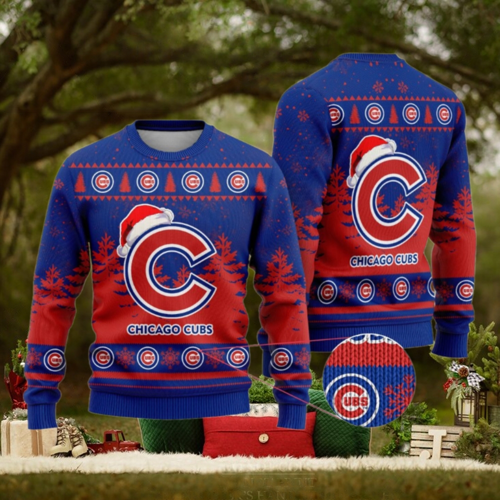Chicago Cubs Funny Christmas Ugly Sweater Chicago Cubs Funny Christmas Ugly Sweater