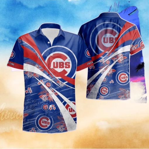 Chicago Cubs Hawaii Style Summer Beach Hawaiian Shirt And Short