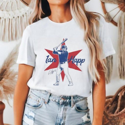 Chicago Cubs Ian Happ slugger swing signature shirt
