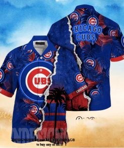 Chicago Cubs MLB Floral Classic Full Printing Hawaiian Shirt