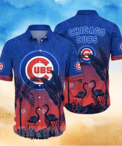 Chicago Cubs MLB Flower Classic All Over Print Hawaiian Shirt