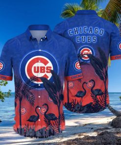 Chicago Cubs MLB Flower Classic All Over Print Hawaiian Shirt