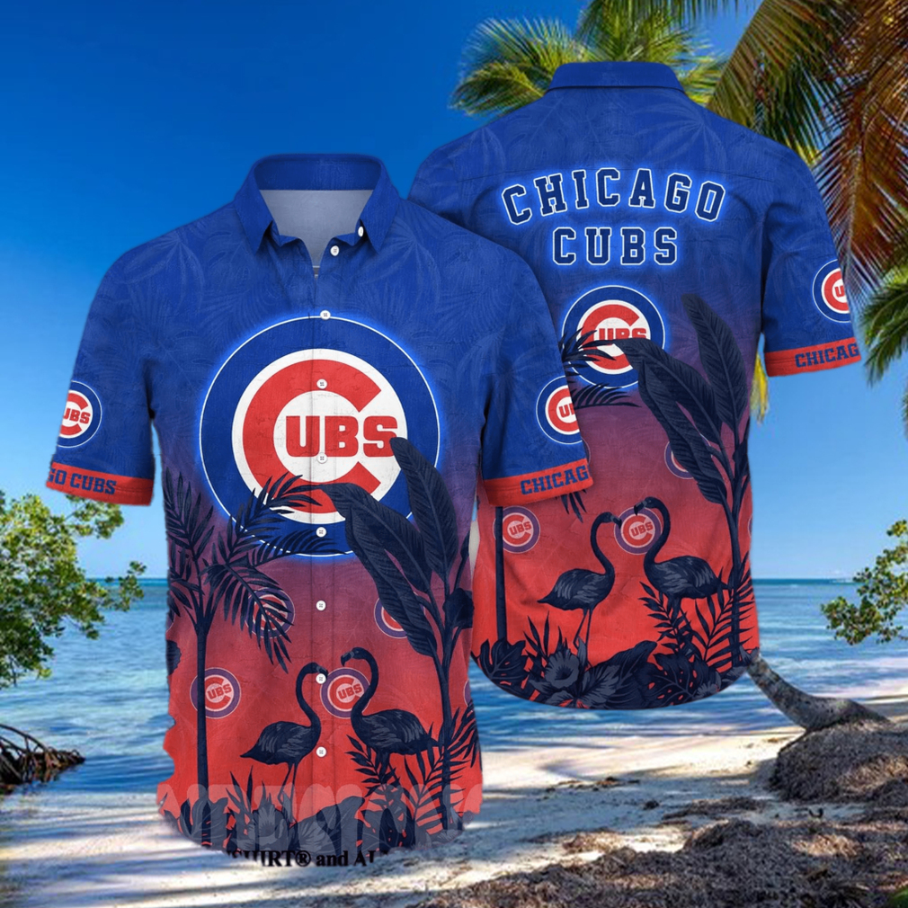 Chicago Cubs MLB Flower Classic All Over Print Hawaiian Shirt Chicago Cubs MLB Flower Classic All Over Print Hawaiian Shirt