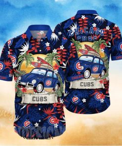 Chicago Cubs MLB Flower Classic Hawaiian Shirt