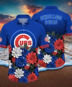 Chicago Cubs MLB Flower Hawaii Shirt And Thoodie, sweater, longsleeve, shirt v-neck, t-shirt For Fans