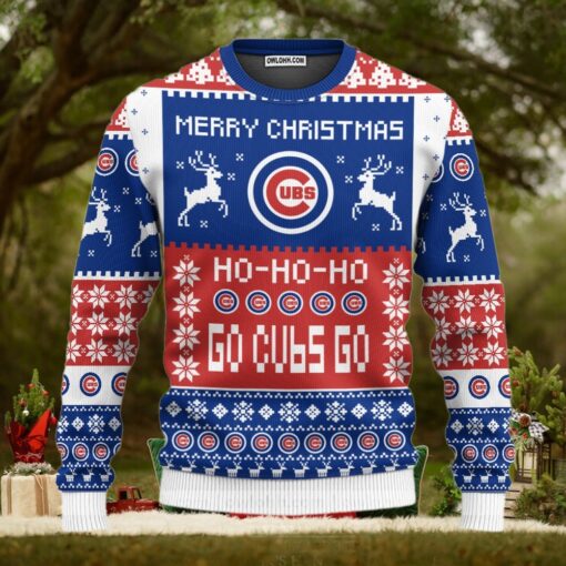 Chicago Cubs Merry Christmas  Ugly Christmas Sweaters