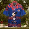 Chicago Cubs Minnie Mouse Short Sleeve Button Up Tropical Hawaiian Shirt