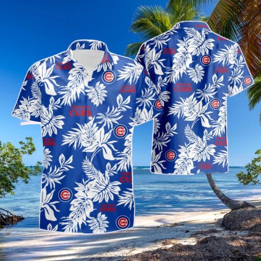 Chicago Cubs Mlb Tropical Summer Hawaiian Shirt And Short