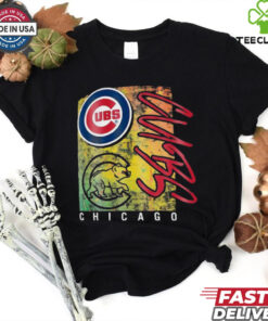 Chicago Cubs New Era Women_s Sport Classics Enzyme Wash Oversized T Shirt 2 Chicago Cubs New Era Women_s Sport Classics Enzyme Wash Oversized T Shirt