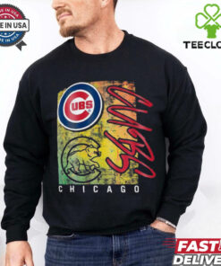 Chicago Cubs New Era Women_s Sport Classics Enzyme Wash Oversized T Shirt 3 Chicago Cubs New Era Women_s Sport Classics Enzyme Wash Oversized T Shirt