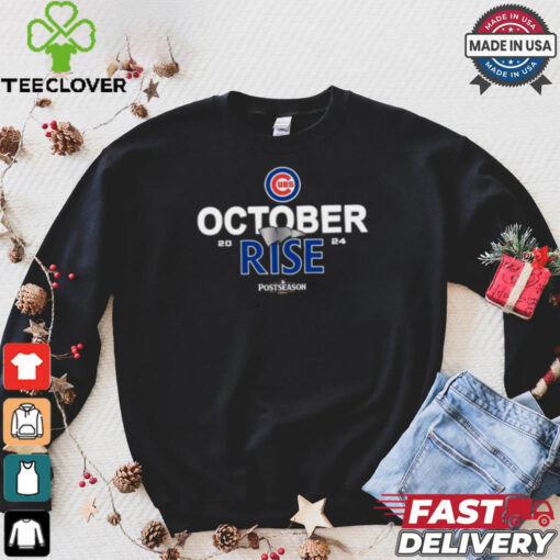 Chicago Cubs October rise 2024 Postseason shirt